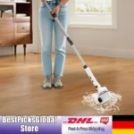 Elektrische Reinigungsbürste mit 4 vielseitigen Bürstenköpfen, IPX6, wiederaufladbarer Rollenreinigungswäscher für Badezimmer, Küche, Toilette 4