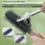 Haarbürsten-Reinigungswerkzeug 2-in-1 Kammreinigungsbürste Multifunktionale Mini-Bürste zur Staubentfernung Reinigungszubehör 3