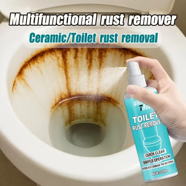 Schnelle Toilettenreinigung und Rostentferner