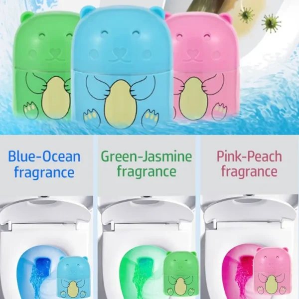 Sparkling Clean Toilettenschüsselreiniger, langanhaltender, frischer Geruch, milde Inhaltsstoffe, Ozean, desodorierender Toilettentankreiniger