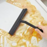Duschabzieher für Glastüren, Duschwandschaber, Reiniger mit Silikonhalter, Badezimmerspiegel, Wischer, Schaber, Glasreinigung 5