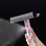 3-in-1-Fensterreinigungsbürste, Glaswischer für Badezimmerspiegel, Fenster mit Spray, doppelseitiger Fensterreiniger, Rakelwischer 5