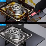 EHDIS 2 stücke Rasiermesser Schaber Lagerung Box Kunststoff Griff Glas Ofen Keramik Auto Label Reinigung Rakel Messer Mit 20 stücke Ersatz klingen 2