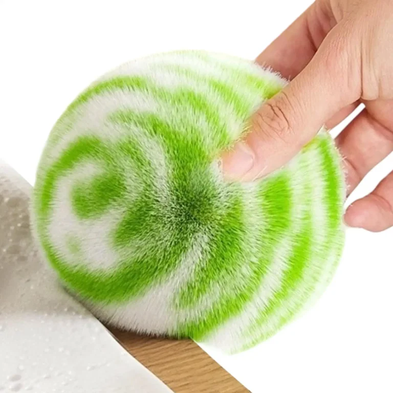 Haushaltsreinigungsbürste in Kugelform, Spülmittel-Schwamm für Bad, Küche, Wanne, Scheuerschwamm, Reinigungswerkzeuge und -zubehör für Zuhause 2
