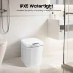 Sensor-Mülleimer, Automatischer Abfalleimer mit Smart-Sensor, Küchen-Abfallbehälter, Papierkorb, Berührungsloser Mülleimer für Bad/Büro aus ABS-Kunststoff 4