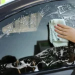 10 Stück Mikrofaser-Reinigungstücher, fusselfrei, Fischschuppen-Design, wiederverwendbar, Poliertuch für Glas, Fenster, Auto, Küche, Spiegelpolitur 2