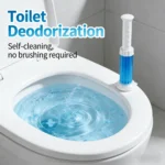 Toiletten-Gel-Reiniger mit Blumenstempel, langanhaltend, antibakteriell, WC-Deodorant, Lufterfrischer, 6 Düfte, umweltfreundlich, für Urinal und Toilette 3