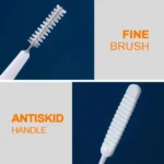 10 Stück Reinigungsbürsten für Wasserhähne und Duschköpfe, weiße Bürste für Poren und Fugen, Anti-Verstopfungs-Nylonbürsten für Küche, Toilette, Telefonlöcher 6
