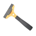 1 Stück Reinigungsschaber, ergonomischer Rohrgriff, rutschfester Griff für Fliesen, Glas, Keramik, Beton, Holzoberflächen, industrielle Reinigung im Haushalt 4