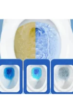 6/12 Stück langlebige Toilettenschüssel-Reinigungstabletten – nachhaltige Auslösetechnologie für robuste Flecken, automatischer Toilettenreiniger 6