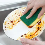 Hoch saugfähige Reinigungsschwämme, Geschirrspülen, magischer sauberer Topf, Rostfleck, Schwammbürste, Küchenfettreiniger, Haushaltswerkzeuge 3