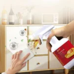 Möbelreiniger, Dekontamination und Vergilbung, multifunktionaler Haushaltsreiniger, Spray, Kleiderschrank, Schuhschrank, Tisch, Boden, Leder 4