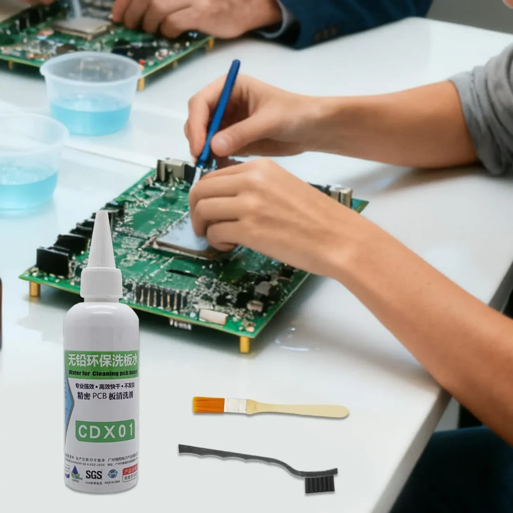 100ml /250ML PCB Motherboard Reiniger Flüssigkeit Multifunktionales Effektives Elektronik-Reinigungsmittel Kontaktreiniger Schnell Trocknend ﻿ 2