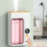 NEUE Diffusor-Aromatherapie-Maschine, kabellose Wandbehang, tragbar, automatisches Duftspray, Badezimmer-WC-Desodorierung 2