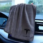 Hochwertiges Mikrofaser-Autowaschhandtuch, Trockentuch, Reinigungstuch für Tesla Model 3, Modell Y, Modell S X, SpaceX Cybertruck Juguete 4