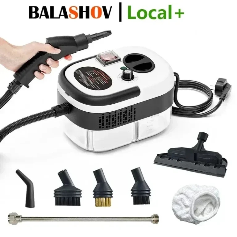 2500 W Dampfreiniger, tragbare Hochtemperatur-Sterilisations-Druckstrahl-Waschmaschine für Zuhause, Auto, Küche, Klimaanlage