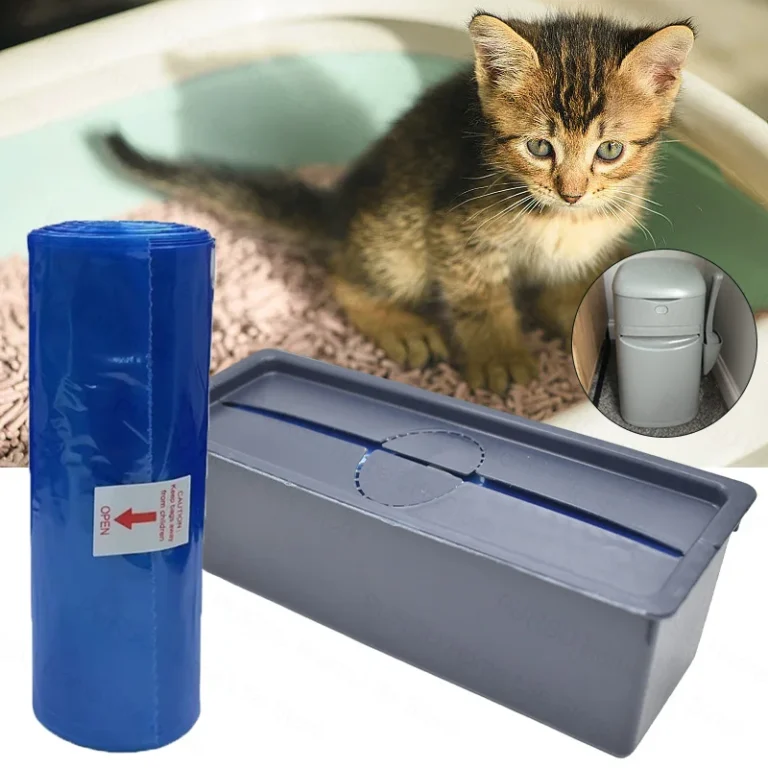 Katzenstreu-Nachfüllbeutel, Katzentoilette, Abfallentsorgungssystem, kompatibel mit Katzenstreu Genie Easy Roll Eimer (25/75 Beutel) 2