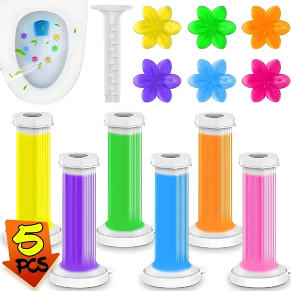 5/1Pcs Blume Wc Reiniger Gel Spritze Aromatische Ablauf Wc Reinigung Waschmittel Lufterfrischer Entfernen Gerüche Hause bad Werkzeuge