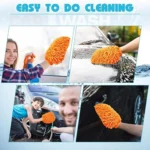 1–10 Stück doppelseitige Chenille-Autohandschuhe, Mikrofaser-Reinigungshandschuhe, Reinigungsfenster, Autowaschset zum Reinigen von Autos und LKWs 2