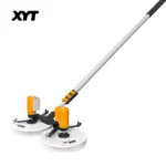 XYT Solarpanel-Reinigung, doppelköpfige elektrische Bürste, PV-Ausrüstung, Photovoltaik, sauberes Werkzeugmaschinen-Set, komplettes System 4