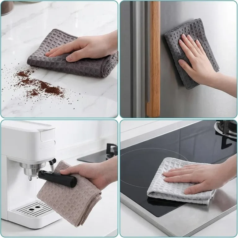 Reinigungstuch für Kaffeebar und Barista, Superabsorbierendes Mikrofaser-Reinigungstuch für Küche, Haushalt und Kaffeemaschine 2