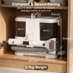 Lubluelu V2 16KPa Tragbarer Teppichreiniger 600W Polsterreiniger Spezieller Fleckenentferner für Haustiere Leistungsstark für Sofa und Autositze 8