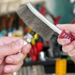 1-15 Stück Edelstahl-Drahtbürsten für Grill, Metall-Schleif- und Polierbürsten für Schweißschlacke, Farbe, Fett und Entrostung 5
