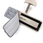 Ersetzen Sie den Moppkopf aus Mikrofaser, Ersatzkopf, Bodenreinigungstuch, Pads, flache Squeeze-Handfreie Auswringwerkzeuge für Zuhause und Küche 5