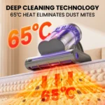 UV-Milbenstaubsauger mit 550 W & 16 kPa – hygienische Tiefenreinigung für Matratzen, Sofa & Polster 7