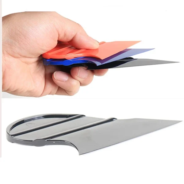ALIWRAP 3PCS Vinyl Car Wrap Stick Rakel Kit Verschiedene Härte Schaber Fenster Tönung Carbon Film Installation Rand Stecker Werkzeug