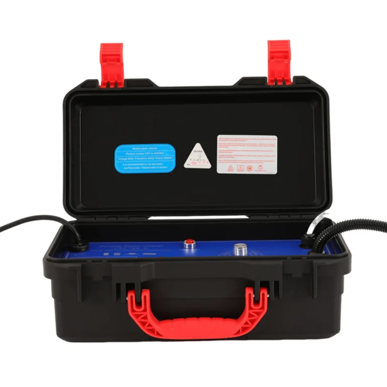 110 V/220 V Hochdruck-Dampfreiniger-Set, Dampfreinigungsmaschine, tragbarer 6-Gang-Reiniger für die Bodenreinigung in der Auto- und Küche 2