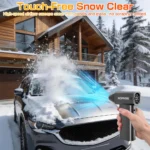 Auto-Schneefräse Elektrischer Luftreiniger Typ-C Aufladbar Reinigungs- und Blaswerkzeug 4 Gänge Tragbarer Turbo ​ Gebläseventilator 130000 U/min 2