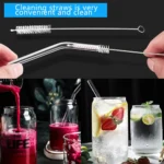 1/10/80 Pc Edelstahl Stroh Reinigung Pinsel Unkraut Rohr Reinigung Glas Shisha Rauchen Cachimba Pipas Fumar fütterung Flasche Pinsel 3