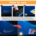 Auto Kratzer Entferner Auto Polieren Paste Mit Schwamm Auto Körper Malen Pflege Entfernen Kratzer Reparatur Gebrochene Farbe Glatte Auto Körper 5