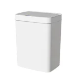Intelligenter Badezimmer-Mülleimer, automatische Verpackung, elektronischer Mülleimer, weiß, berührungslos, schmal, intelligenter Sensor-Mülleimer, Smart Home, 15 l 6