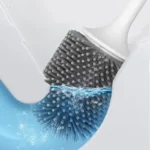 Silikon Wc Pinsel Für WC Zubehör Drainable Wc Pinsel Wand-Montiert Reinigung Werkzeuge Hause Badezimmer Zubehör Sets 4