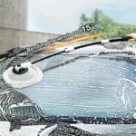 Teleskopische Autowaschbürste mit Langem Griff Weiche Chenille-Borsten Auto-Reinigungsmop Fensterreinigungszubehör 2