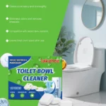 Jakehoe Toilettenreinigungstabletten, tägliche Toilette für den Haushalt, desodorierende Fleckenentfernung, mühelose Reinigung, Minzduft 6