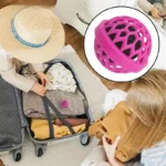 Rucksack- und Taschenreinigungsball, Reinigungsball zum Entfernen von Schmutz, Staub, Haaren, waschbar, wiederverwendbar, Reinigungsball für Taschen, Reinigungszubehör 4