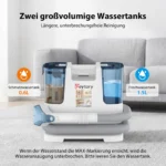 Fleckenreinigungsgerät, Stoff-, Flecken-, Autositz-, Polster-, Haustier-Flecken-, Sofa- und Teppichreinigungsmaschine, 450W Reinigungsgerät 5
