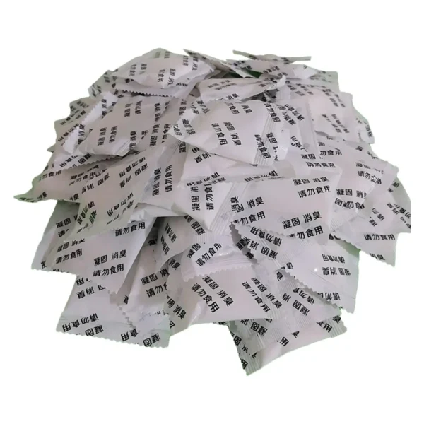 100 Stück Urin-Toiletten-Absorbierendes Gel, Geruchsentferner, Toiletten-Absorbierendes Gel, Urin-Koagulationsmittel, starke Wasseraufnahme, Poo, Urinpulver
