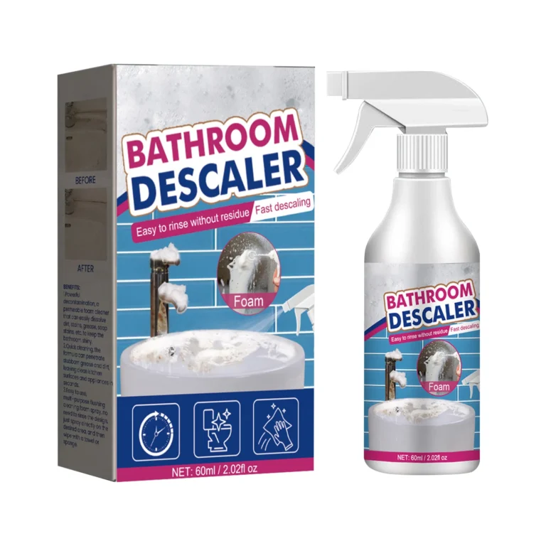 Badezimmer-Entkalker Schaumreiniger Allzweck-Reinigungsflüssigkeit Kraftvoller Hartnäckiger Fleckenentferner Vielseitiger Spülschaum-Reinigungsspray 2