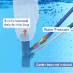 Unterwasser-Poolreiniger mit Bürste für Pool, Spa und Whirlpool – Reinigungszubehör 3