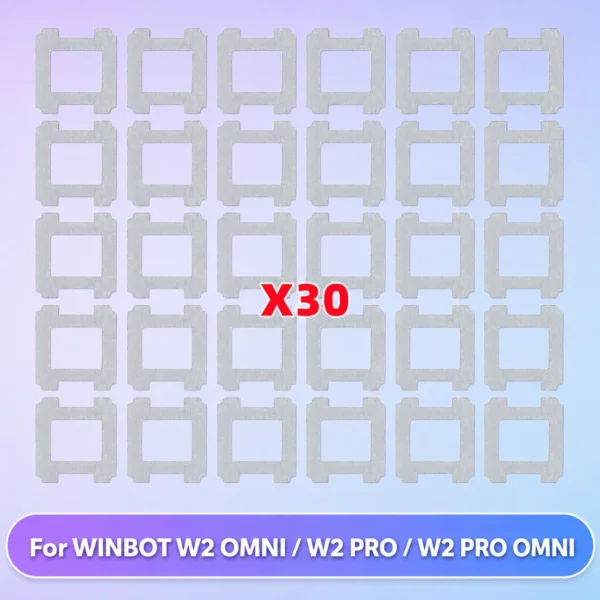 Passend für Ersatzteile und Zubehör für den ECOVACS ( WINBOT W2 OMNI / W2 PRO / W2 PRO OMNI ) Staubsauger - Mikrofasertuch, Wischpad