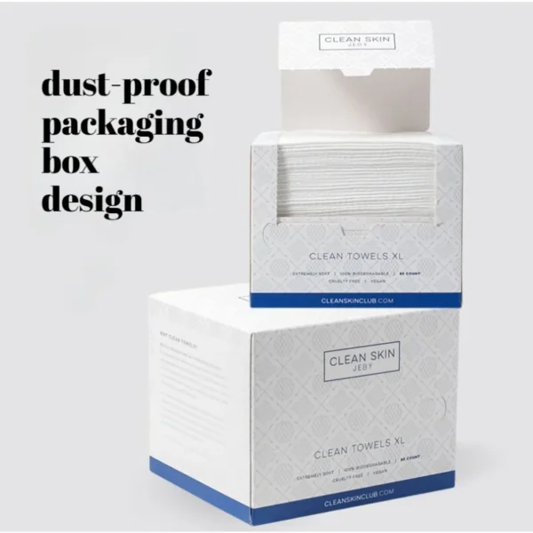 1 Box 26 * 30 cm Box Einweg-Gesichtsreinigungstuch Verdicktes großes Reinigungshaut Geeignet für alle Hauttypen Unisex
