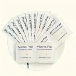 100 Stück 75 % Alkohol-Desinfektions-Wattepads, zur Reinigung von Handy-Bildschirmen und Linsen sowie zur Deinfektion des Gehörgangs 5