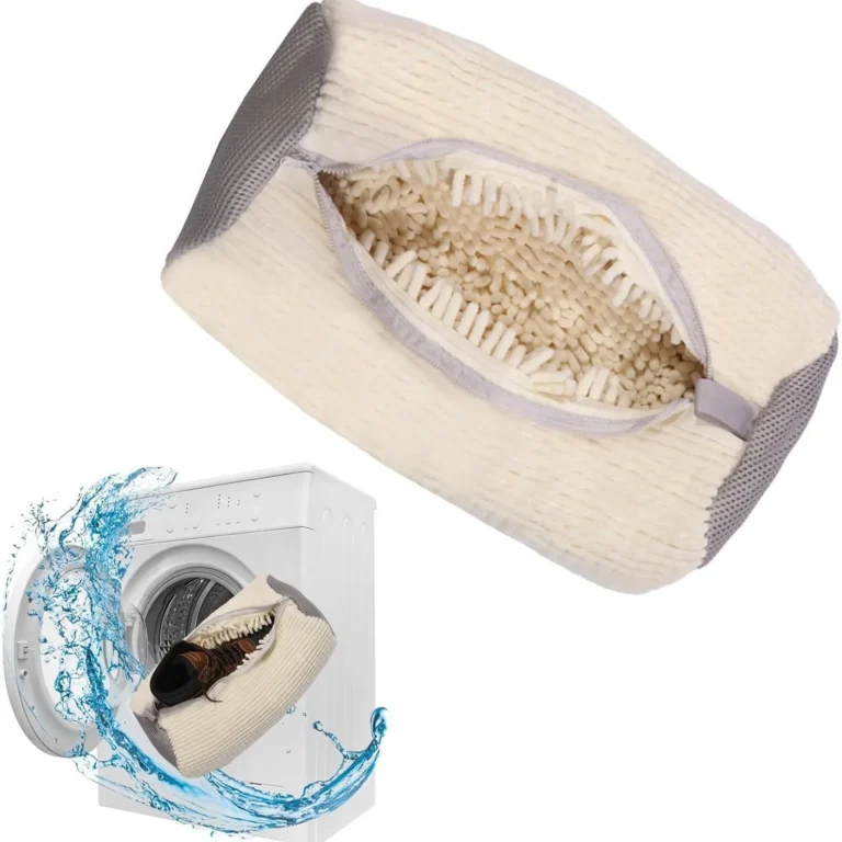 Schuhwaschbeutel, Waschmaschine, Wäschebeutel, Mikrofaserverschluss, Schuhe, Reinigungsbeutel, Schuhe, Wäschesetz, flauschige Fasern, Sneaker 2