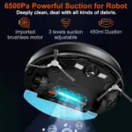 (Aktionscode: GCC800)Roboterstaubsauger ABIR X9, Lasersystem, Doppelte UV-Reinigung, Auto Carpet Boost-Technologie, Karten für Mehrere Stockwerke, Individuelle Raumreinigung 6