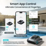 2026 Neuer Verbesserter Kabelloser Poolreinigungsroboter Aiper Scuba S1, Wand- & Wasserlinienreinigung, App-Unterstützung, Vier Intelligente Reinigungsmodi, Akkulaufzeit bis zu 180 Minuten, OTA-Upgrade 3