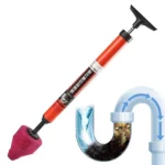 Luftkolben-Toilette, Hochdruck-Entstopfungswerkzeug mit ergonomischem Griff, leistungsstarker Abfluss-Verstopfungsentferner, Sanitär-Set, Kolben-Toilette
